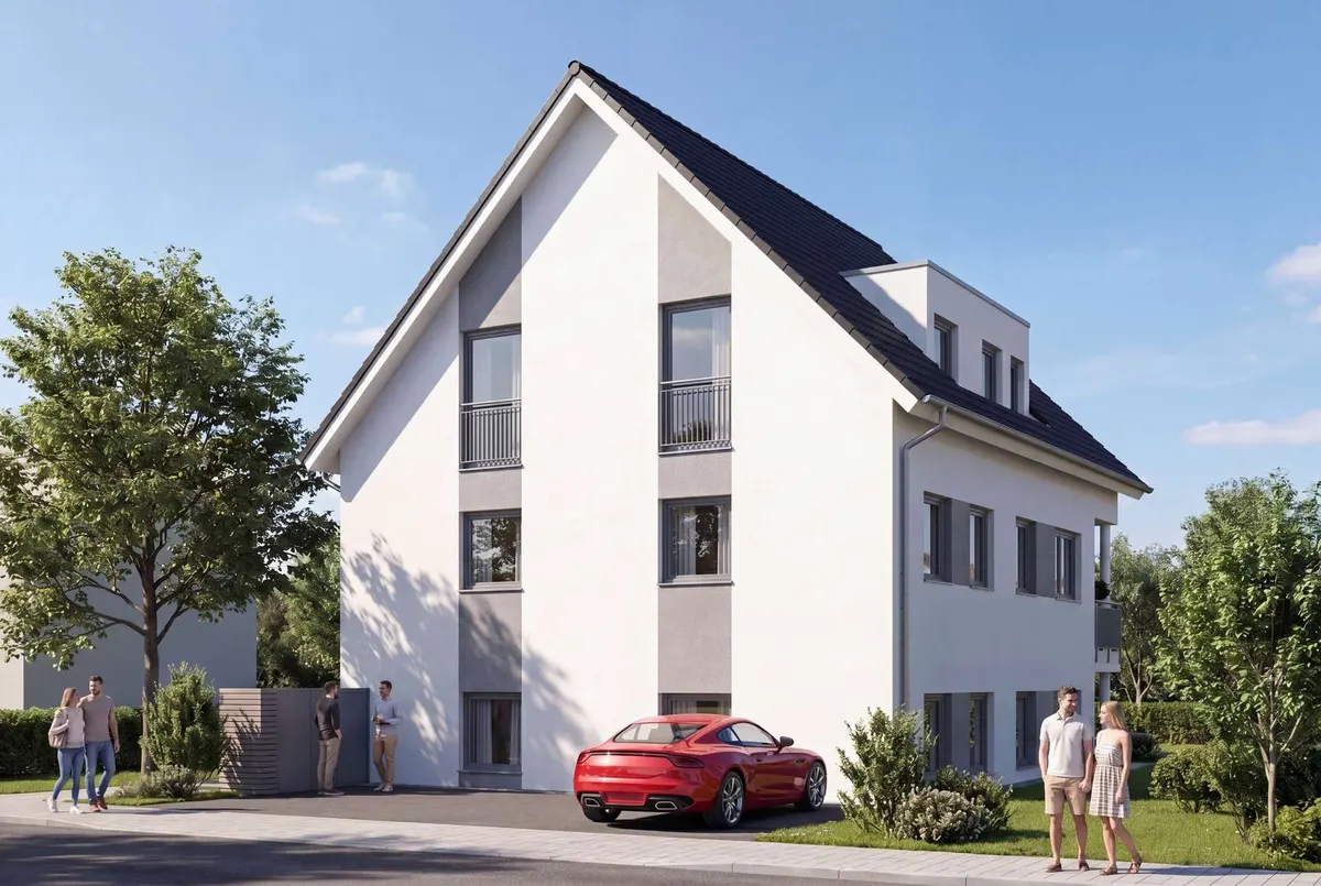 Erdgeschosswohnung mit Balkon – alles auf einer Ebene – Wohnen an der Weldenstraße, Laupheim